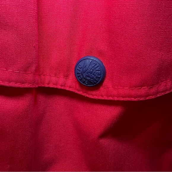Pacific Trail Red Blue Jacket Coat Jacket Women Size Medium Full Zip Hood - Picture 6 of 13